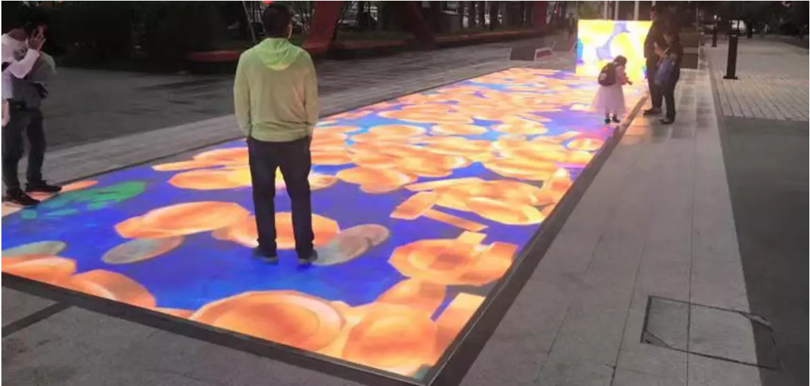Led Display Wasserdichter Outdoor-LED-Boden für Bühnenpartys