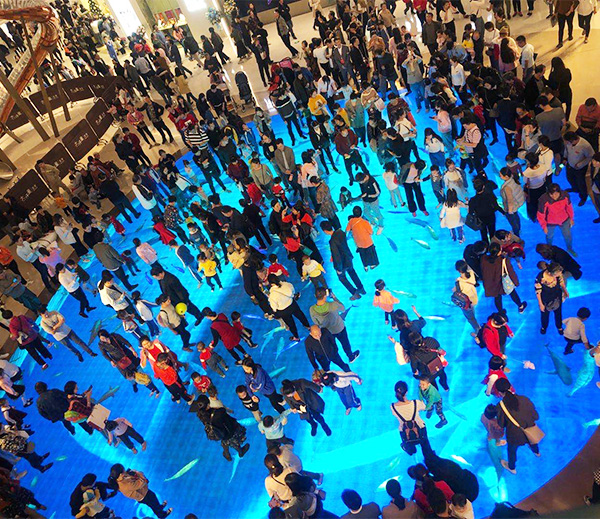 Innen im Freien Interaktive Tanzfläche P2.6 P3.9 P4.8 Tanzfliesen Blockplatten LED -Anzeigebildschirm für die Mietbühne